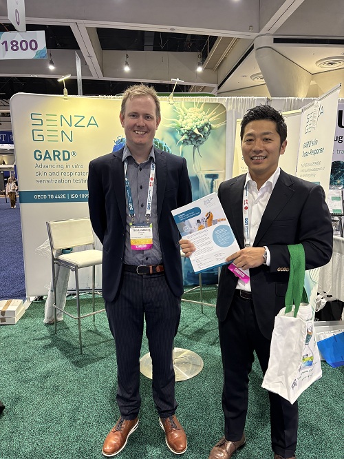 Visited SenzaGen booth